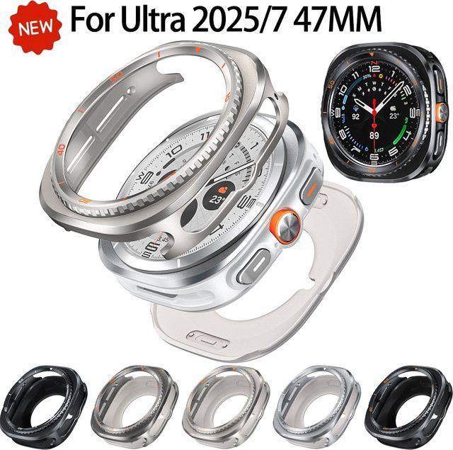 Samsung Smartwatch Bumper Case, Edelstahl, Unisex - Bild 1