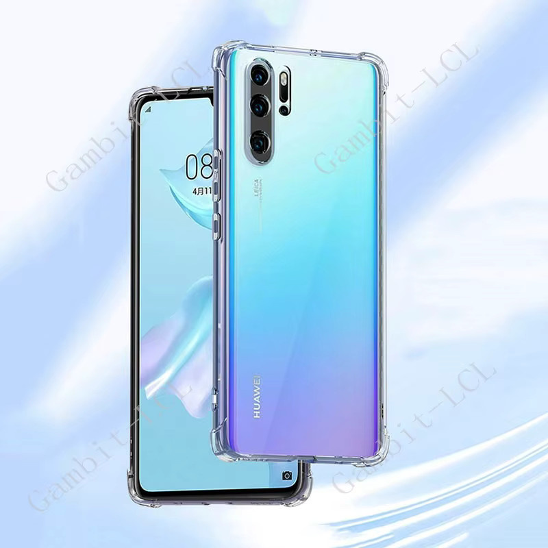 Original Schutzhülle für Huawei P30 Pro 2019 transparente weiche TPU Handyhülle Anti-Fall Abdeckung - Bild 3