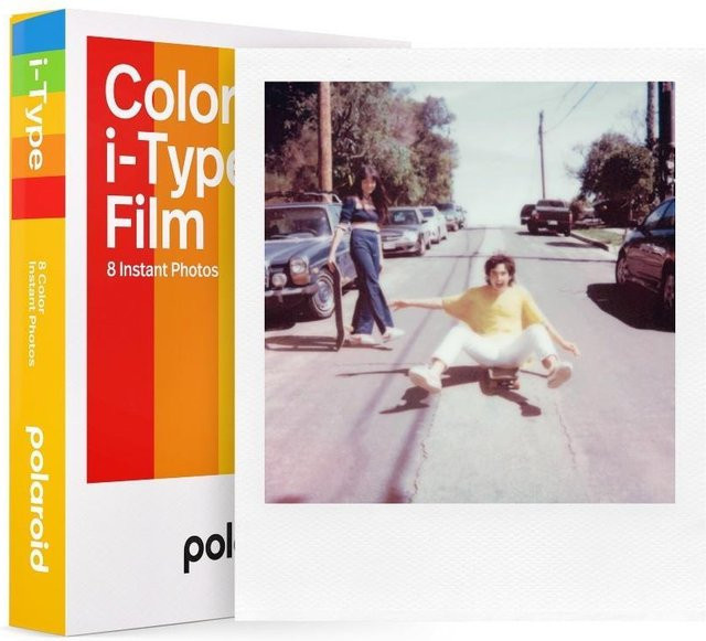 Polaroid i-Type Color Sofortbildfilm, 8 Stück, Multicolor - Bild 1
