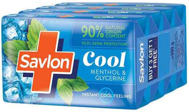 Savlon Cool Seife mit Menthol und Glycerin, Unisex, 75g - Bild 1