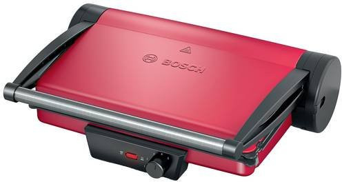 Bosch TCG4104 Kontaktgrill in Rot und Schwarz mit 2000 W Leistung und 781 qcm Grillfläche - Bild 2