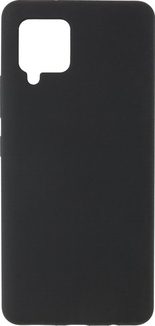 Samsung Back Cover Soft Touch Handyhülle für Samsung Galaxy A42 5G in Schwarz - Bild 1