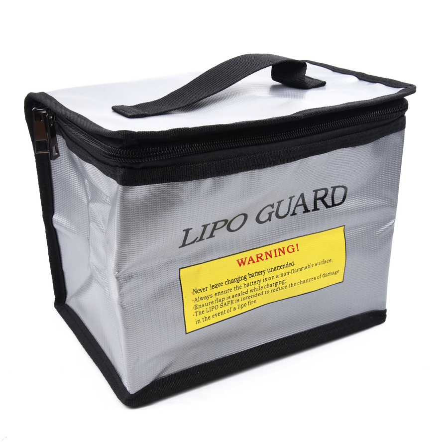Readytosky Lipo-Akku-Sicherheitstasche, explosionsgeschützt und feuerfest, B/T/H: 21,5 x 14,5 x 16,5 cm - Bild 4