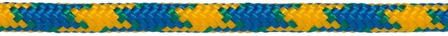 Conacord Schot-Leine aus Polypropylen, multifil geflochten, Durchmesser: 8 mm, Mehrfarbig - Bild 1
