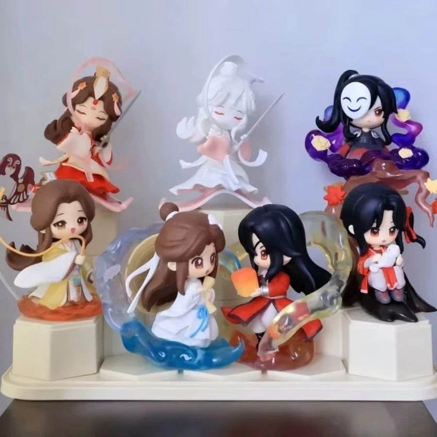 AULDEY Heaven Official's Blessing Der Pracht der Gemäldeserie Blind Box Tian Guan Ci Fu Mystery Box mit Xielian & Huacheng Figuren in Multicolor - Bild 5