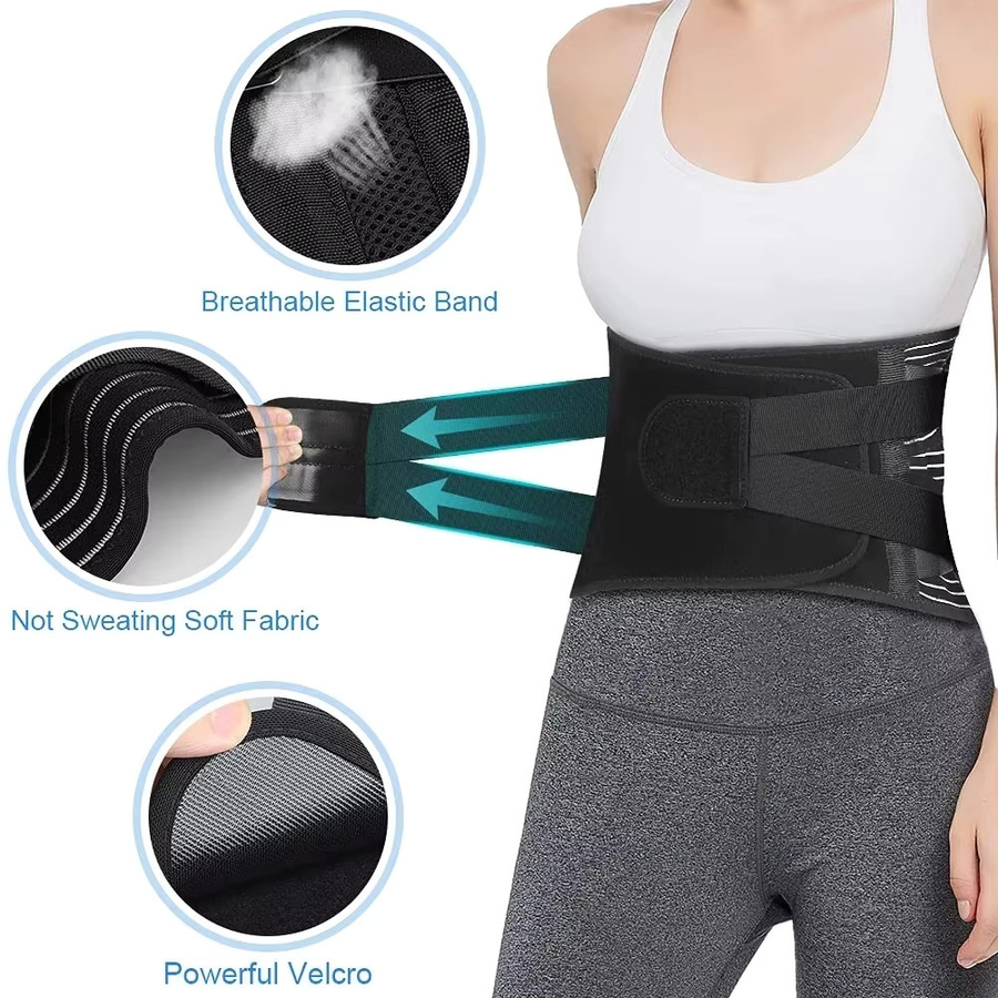 monclique Orthopädische Taille Lenden Unterstützung, Unisex - Bild 3