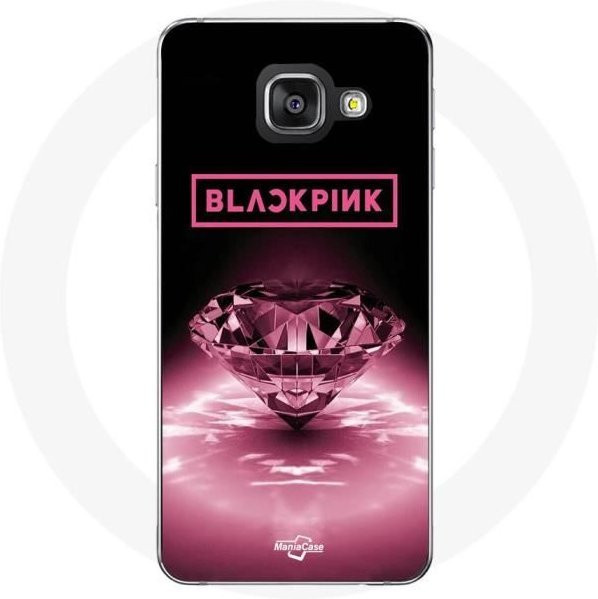 Maniacase Schutzhülle für Samsung Galaxy A3 2017 in Blackpink Diamond Schwarz und Rosa - Bild 1