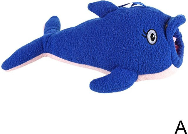 Plüsch-Flaschentasche von A Family Of Home Textiles in Blau für Baby-Milchflaschen - Bild 1