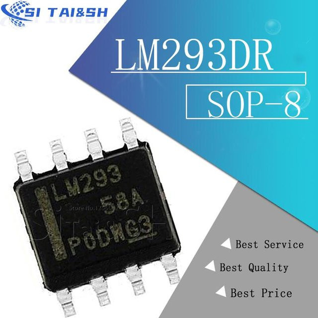 10er Set Si Tai&SH Operationsverstärker LM258DR LM293DR LM311DR LM358DR LM386M LM393DR LM2903DR LM2904DR in Schwarz - Bild 1