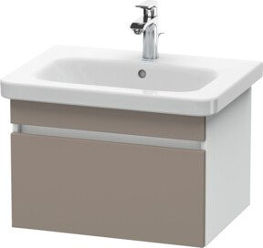 Duravit Waschtischunterschrank DuraStyle, Farbe: Weiß matt, wandhängend, B/T/H: 58 x 44,8 x 39,8 cm - Bild 1