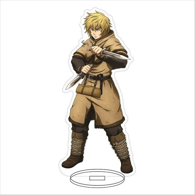 Cantao Anime Vinland Saga Thorfinn Karlsefni Acryl Figur, Multicolor, Höhe: 15 cm - Bild 1