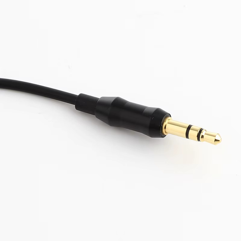 Koceta TPE OFC Ersatz-Kopfhörerkabel für AKG HD201, HiFi-Audio-Kabel, Schwarz, 1,5 m - Bild 2