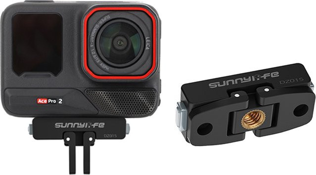 Insta360 Magnetischer Adapter und Halterungsbasis für Ace Pro2 und Ace Pro in Schwarz für Actioncam, Stativ und Selfie-Stick - Bild 1