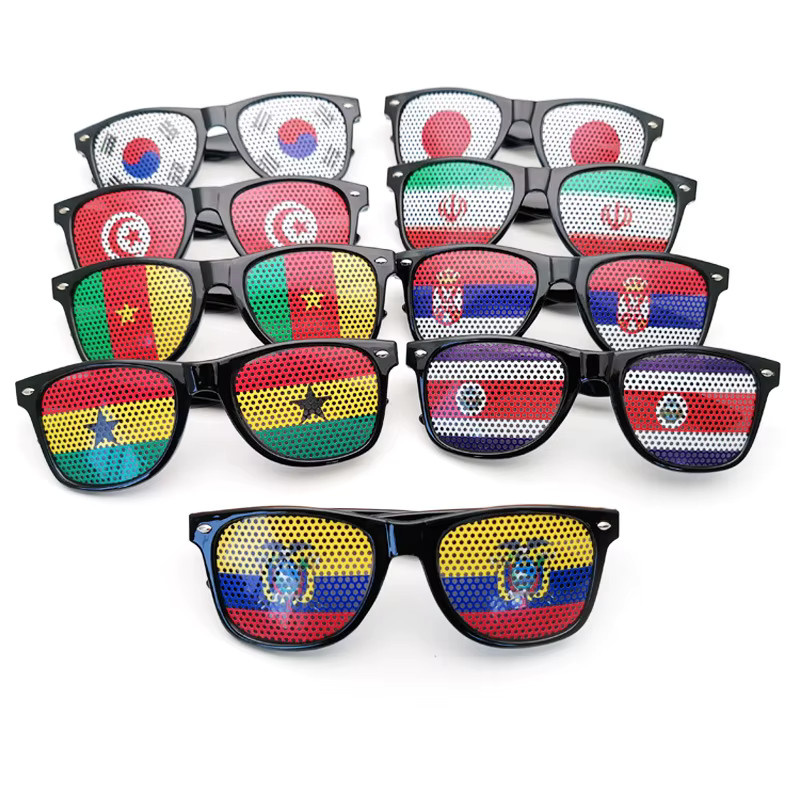 Unisex Sonnenbrille, Vollrand, Kunststoff, schwarz, multicolor - Bild 2