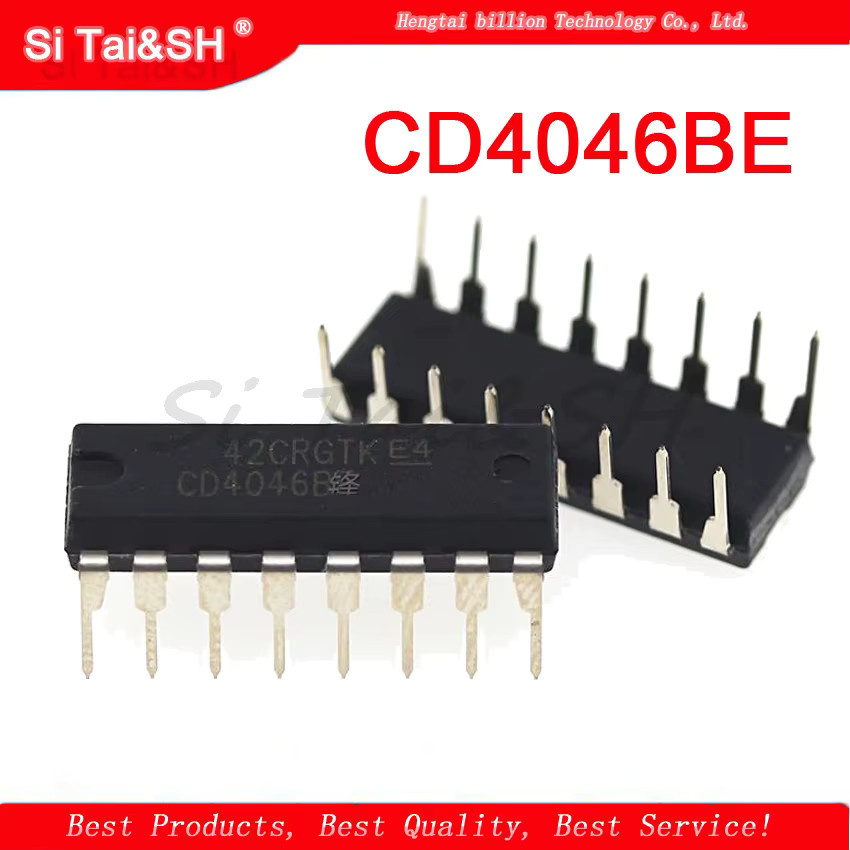 10 Stück Si Tai&SH CD4049UBE CD4049 DIP IC Chips in Schwarz - Bild 2
