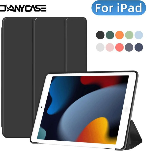 DANYCASE Schutzhülle für iPad und iPad Air, kompatibel mit iPad 10. Generation, iPad Air 6 M2 (2024) 11 & 13 Zoll, iPad Pro M4, iPad Air 4 & 5, iPad Mini 6, in Blau oder Schwarz - Bild 1
