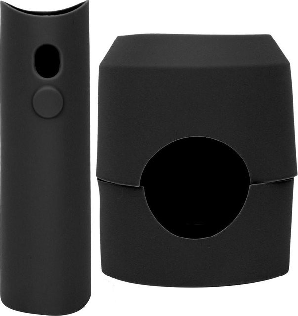Silikon Haartrockner Schutzhülle für Dyson in Schwarz - Bild 1