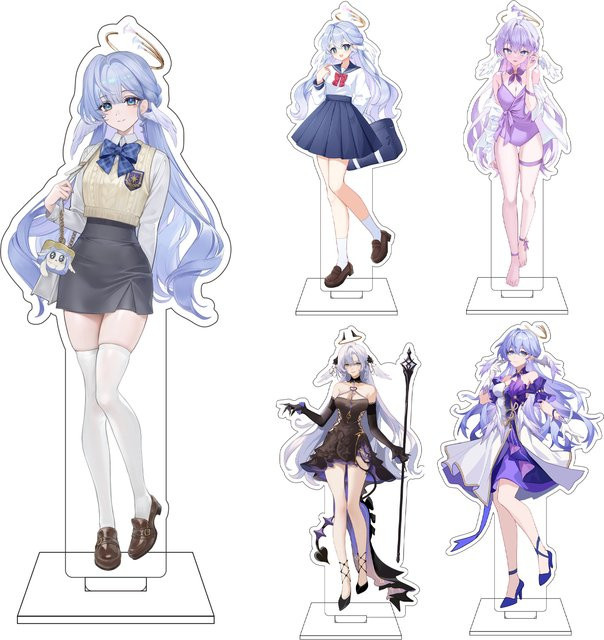 Bandai Honkai: Star Rail Robin, Acryl-Figur Ständerplatte, 16cm - Bild 1