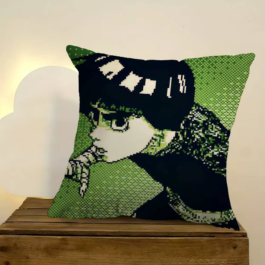Anime Black Rock Lee Kissenbezug Naruto Deko für dein Wohnzimmer - Bild 4