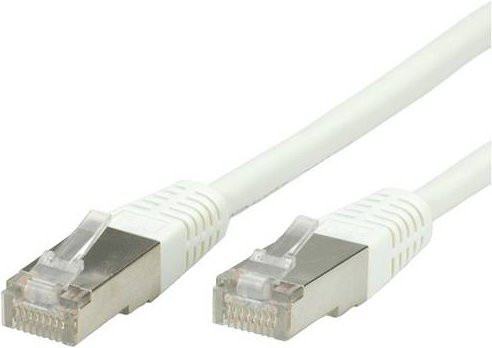 Value RJ45 Patchkabel CAT 6 S/FTP Ethernet LAN Weiß, Länge: 3,00 m - Bild 1