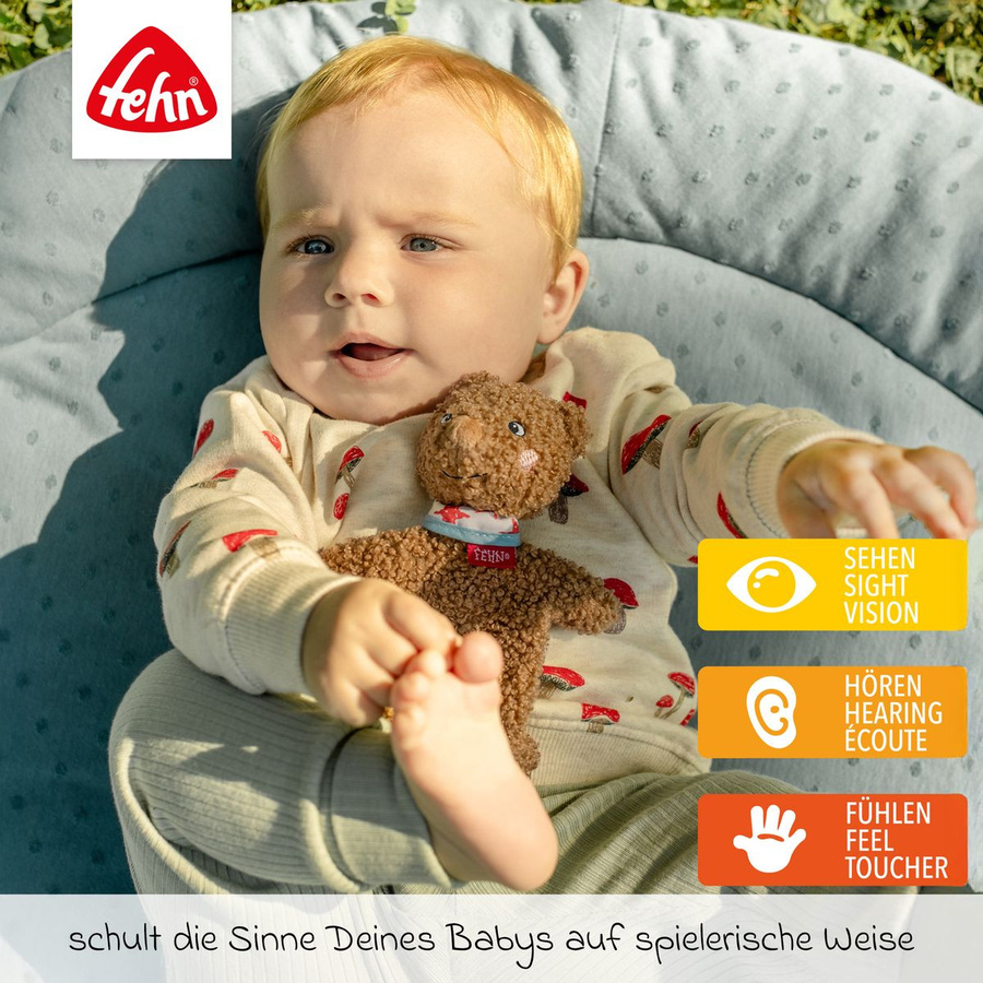 Fehn Knister-Bär Fred, Plüschtier, ab 0 Jahren - Bild 2