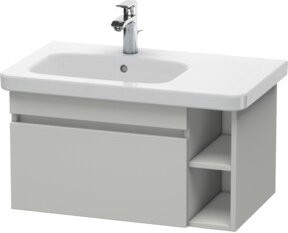 Duravit Waschtischunterschrank DuraStyle in Betongrau mit einem Auszug, B: 73 cm, T: 44,8 cm - Bild 1