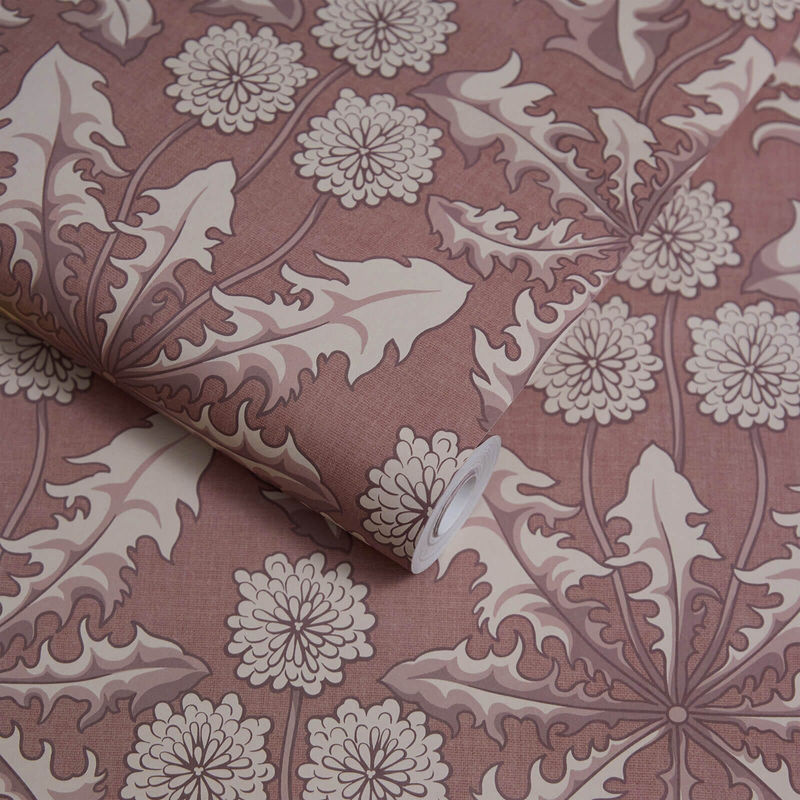 House of Hackney Tapete Taraxa Cosmos in Pink mit floralem Botanical-Design aus Vlies - Bild 4