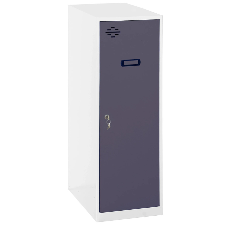 PROREGAL Schließfachwürfel AMEGO Spind Garderobe aus Metall in Anthrazit-Weiß, H x B x T: 91,5 x 30 x 50 cm - Bild 2