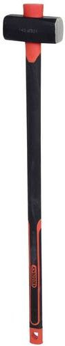 KS Tools Vorschlaghammer mit Fiberglasstiel in Schwarz, 3000g - Bild 1