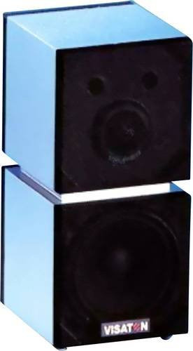 Visaton LS-BAUS NANO SAT MK II Lautsprechergehäuse Bausatz in Schwarz - Bild 1