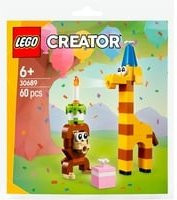 LEGO Creator Geburtstagspartytiere Konstruktionsspielzeug für Kinder ab 6 Jahren - Bild 1