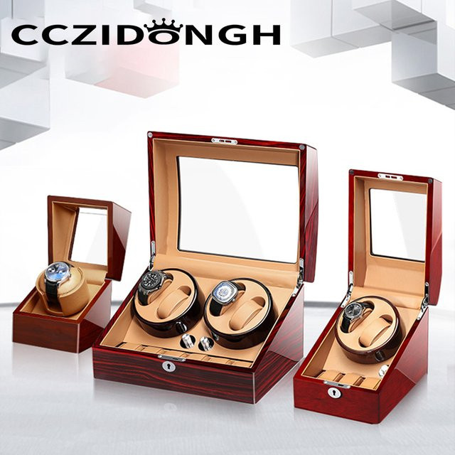 CCZIDONGH Uhrenbeweger 4+6, automatische Uhrenbox, Unisex - Bild 1