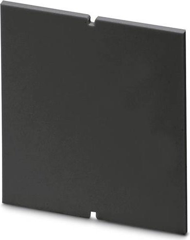 Phoenix Contact UCS SW 87-H 9005 Seitenwand PC Schwarz B/H/T: 58 x 59,5 x 2 mm (20 Stück) - Bild 1