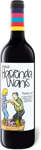 Hacienda Uvanis Garnacha DO trocken vegan Rotwein 2024 0,75 l - Bild 1