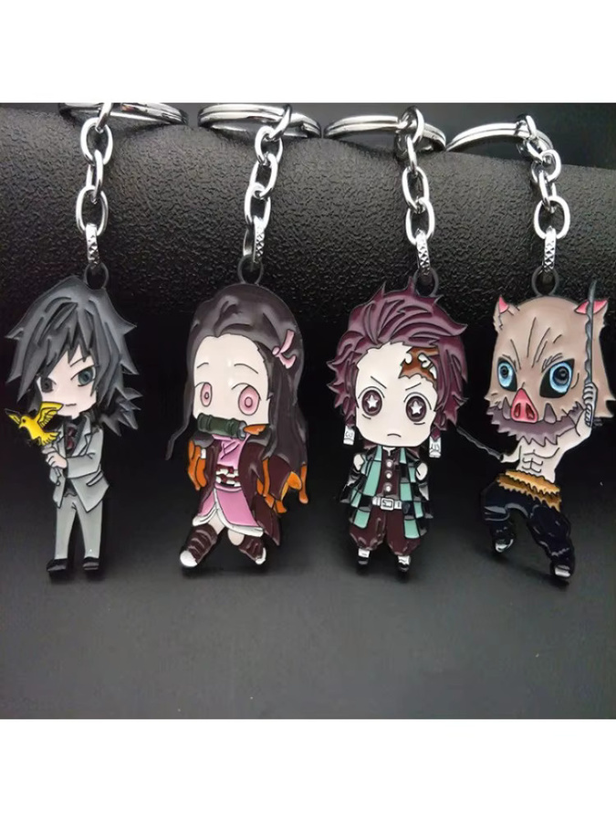 Bandai Inosuke Tanzhilang Mundfigur, Schlüsselanhänger, Metall, Bunt / Mehrfarbig - Bild 3