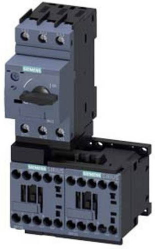 Siemens Verbraucherabzweig 3RA2210-4AA18-2AP0 in Grau mit 7.5kW Motorleistung bei 400V und 15.5A Nennstrom - Bild 1