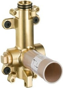 Hansgrohe Axor Starck Grundkörper DN 15 für UP-Brausemodul 120x120mm in Gold - Bild 1