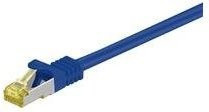 MicroConnect Cat.7 Ethernet LAN Netzwerkkabel RJ-45 auf RJ-45, SFTP, PiMF, Blau, 20,0 m - Bild 1