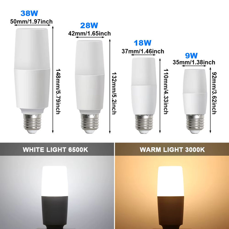 PARKSON Zylindrische Retro LED-Glühbirne E27 220V Kaltweiß - Bild 2