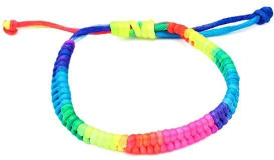 LChome Armband, bunt, geflochten, Damen - Bild 1