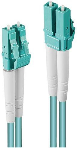 Lindy Glasfaser LWL Anschlusskabel Multimode OM3 in Turquoise und Multicolour, Länge: 200 m - Bild 1