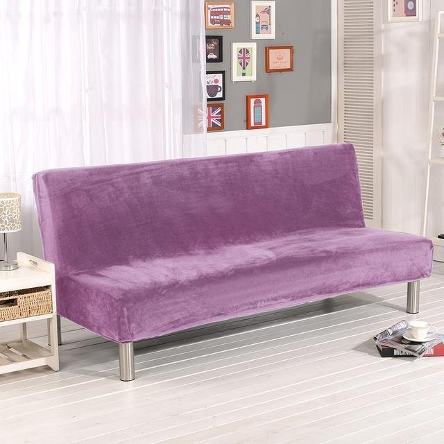 Leorate Samt-Plüsch-Sofa-Bettbezug mit geometrischem Design, elastischer Stretch-Hülle aus Polyester, rutschfest, für Wohnzimmer und Hotel, Breite: 185-210 cm - Bild 1