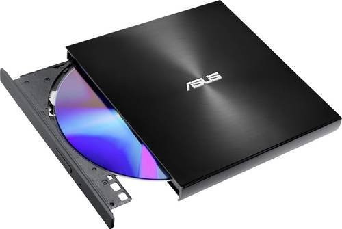 Asus ZenDrive U9M SDRW-08U9M-U Externer DVD-Brenner mit USB-C und USB-A, Schwarz - Bild 2