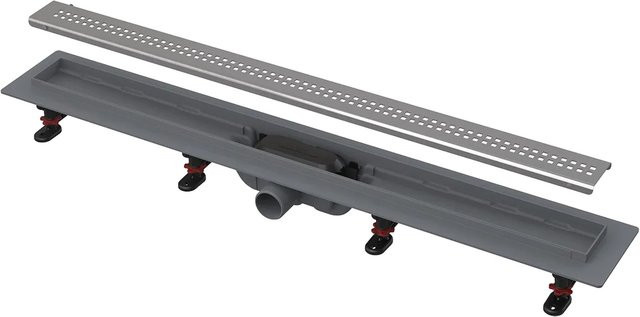 Alcadrain APZ9 Simple Duschrinne mit Rand in Chrom, Breite: 550 mm - Bild 1
