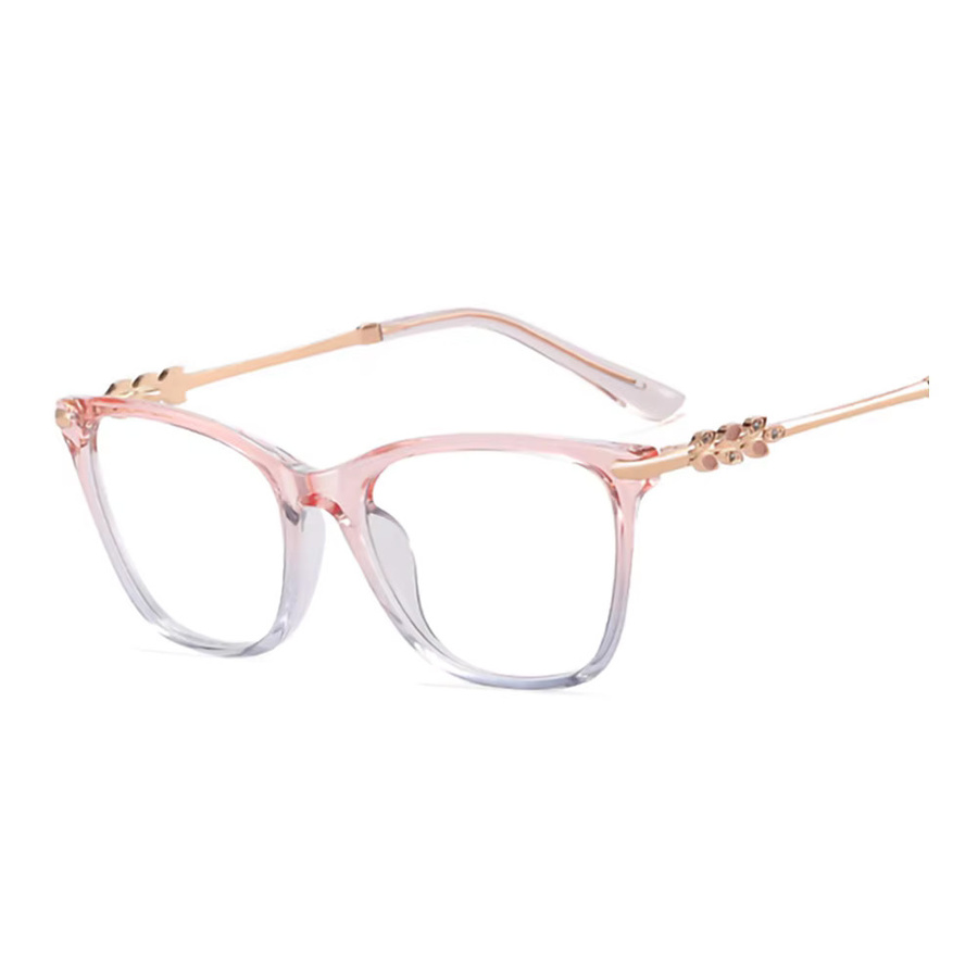 Ralferty Korrektionsbrille, Damen, Vollrand, Cat-Eye, TR90, transparent - Bild 1
