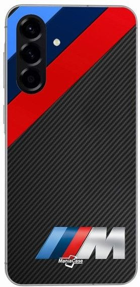 BMW Silikon Hülle für Samsung Galaxy A56 in Schwarz - Bild 1