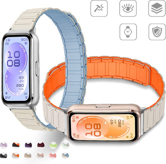 Uhrenarmband KILPILLS Silikon, Huawei Band 11/11pro - Bild 1