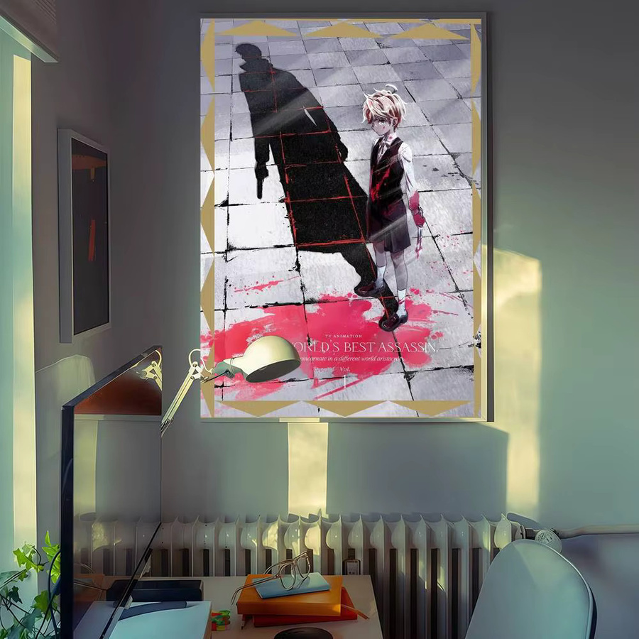 Wasserfester Papieraufkleber im klassischen Filmplakat-Design für Kaffee-Dekor und Kunst-Wandgestaltung - Bild 2