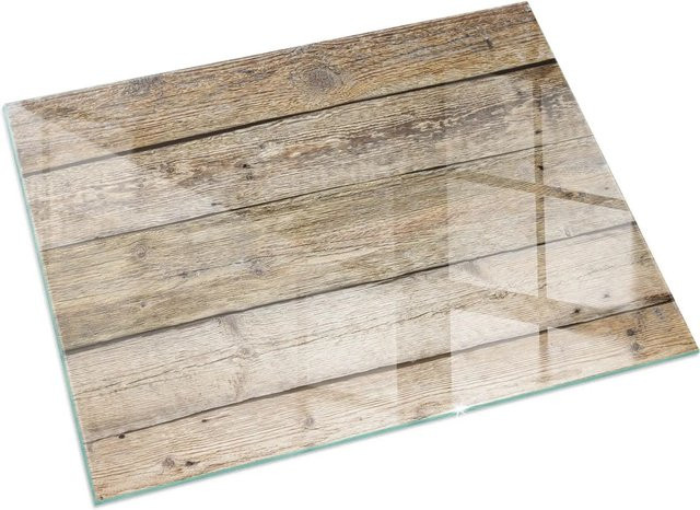 Tulup Glasplatte für Kamin und Öfen in Beige, B: 60 cm, T: 40 cm - Bild 1