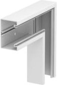 OBO Bettermann Flachwinkel GK-F70110RW für Geräteeinbaukanäle, Farbe: Weiß, B/H: 70 x 110 mm - Bild 1